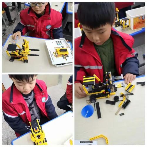 殷都区水冶镇阜东小学机器人社团课堂掠影